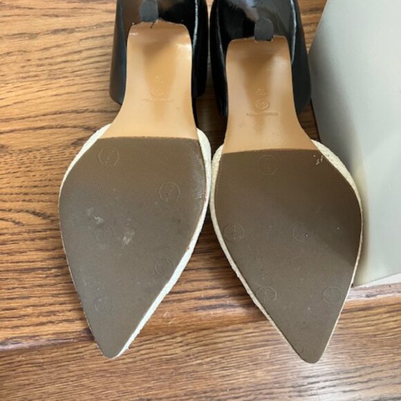 3.1 Phillip Lim, 3 and 1/2 inch, black and white , size 9, d'Orsay heels - Picture 5 of 7